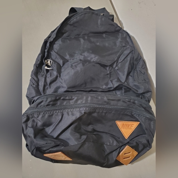 90s Nike Convertible Vintage Fanny Pack Packable Backpack Travel Bag Festival - Picture 9 of 10